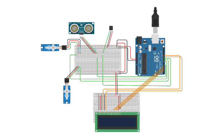Induction Sensor Cad Circuit design Copy of Inductive Proximity Sensor - Tinkercad