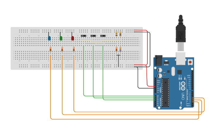 Circuit design TP1 - Tinkercad