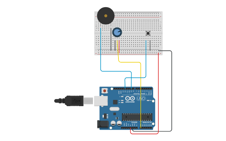 Circuit design topotopo - Tinkercad