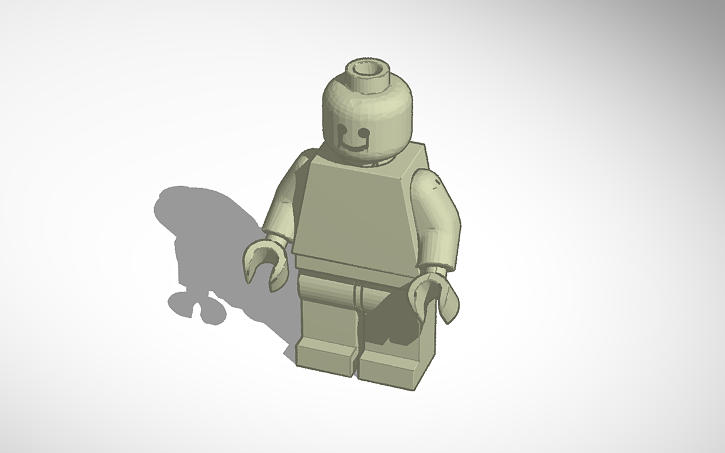 3D design Whole Figure - Tinkercad