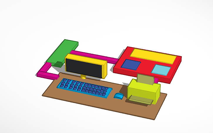 3d-design-unidades-funcionales-del-ordenador-tinkercad