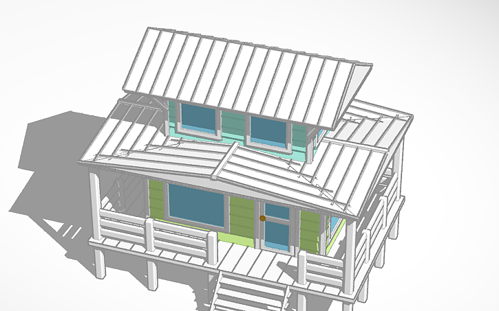 3d-design-beach-house-tinkercad