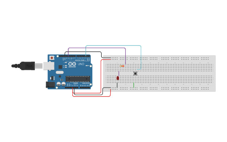 Circuit design ARDUINO SERIAL: INTERNAL PULL-UP BUTTON STATE | Tinkercad