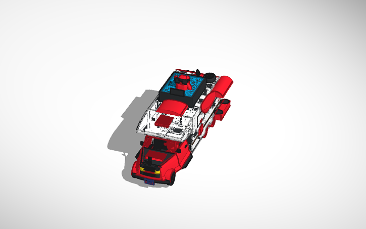 Cad Rv 3D design Adventure RV - Tinkercad