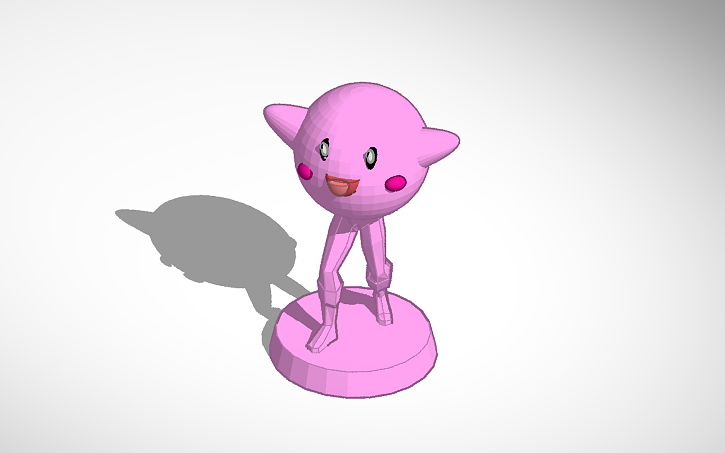 Kirby With Legs Tinkercad
