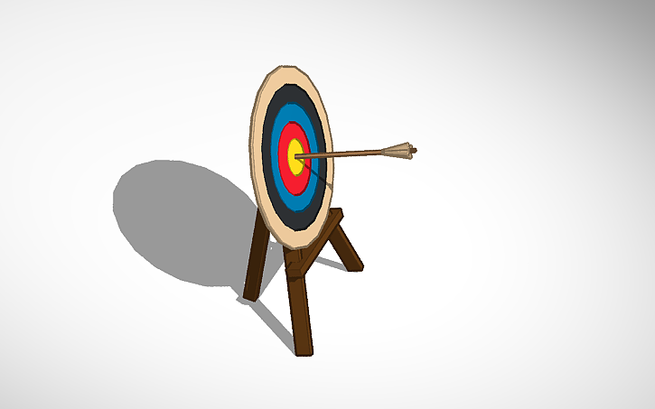 3D design Target - Tinkercad