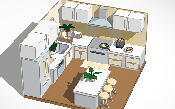 Kitchen Collab 3D design Kitchen Collab - Tinkercad