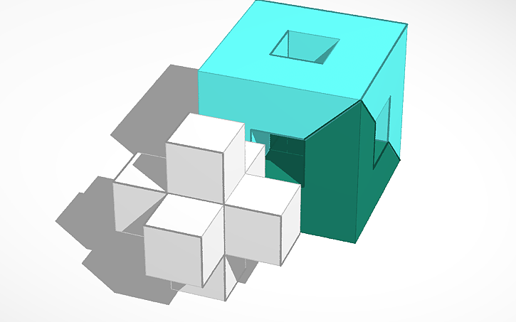 3D design Cubo - Tinkercad