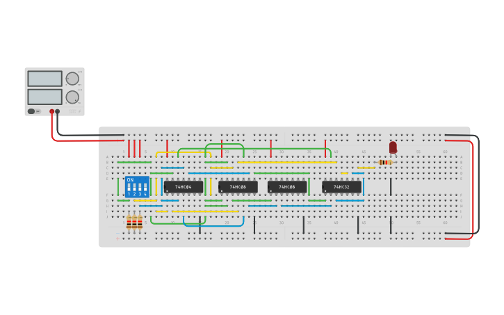 Circuit design Tinkercad - Tinkercad