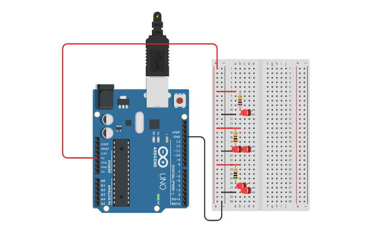 Circuit design Arduino - parte 1 - Tinkercad