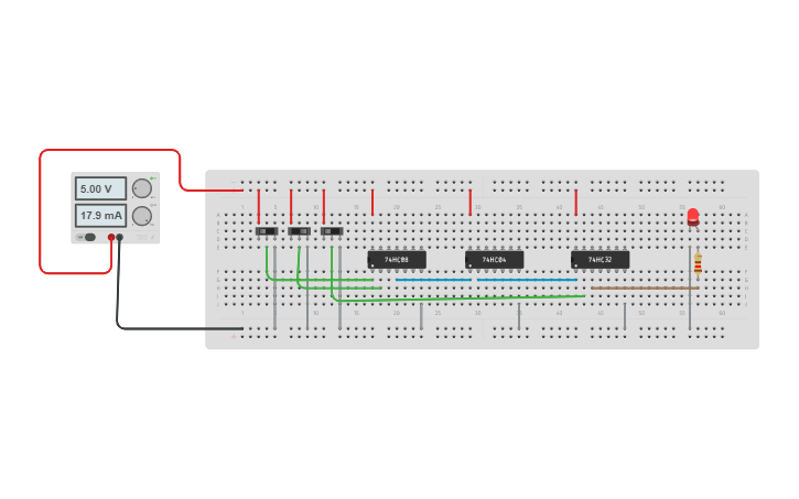 Circuit design Franklin Esau Polio Velasquez | Tinkercad