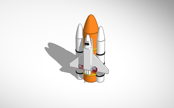 3D design Space Ship - Tinkercad