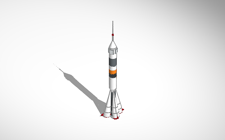3D design Raketa | Tinkercad