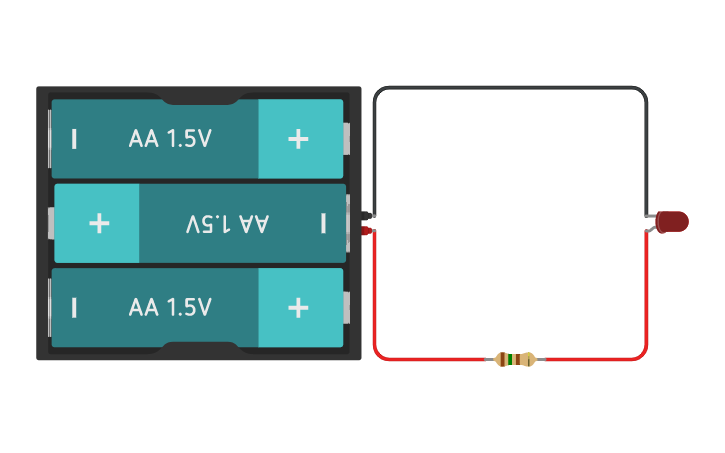 Circuit design 3.1 LED | Tinkercad