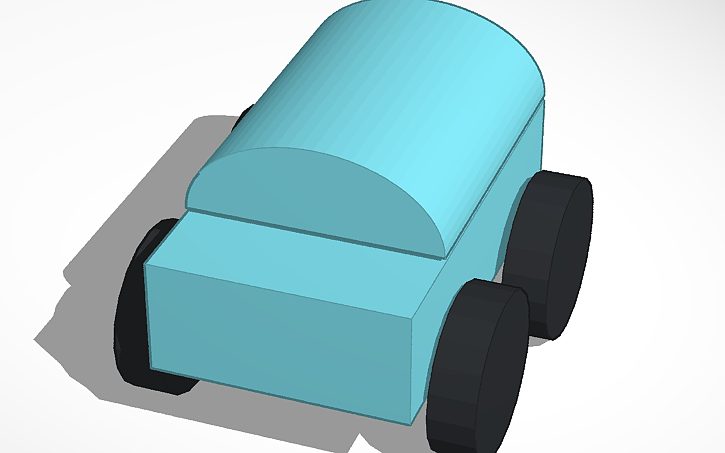3D design car | Tinkercad