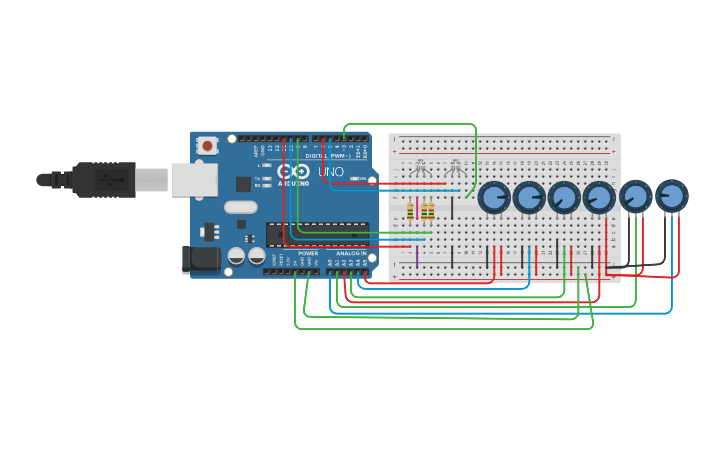 Circuit design C5 - RETO | Tinkercad