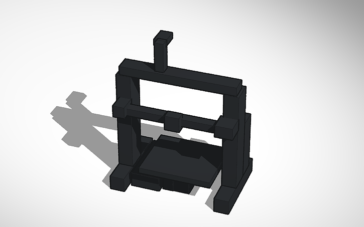 3D design Miniature 3D printer - Tinkercad