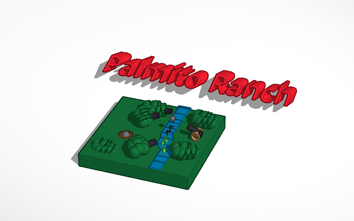 3D design Palmito Ranch | Tinkercad