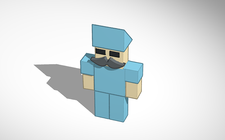 3D design Minecraft cop | Tinkercad