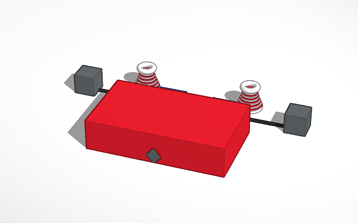 3D design nuclear power plant - Tinkercad