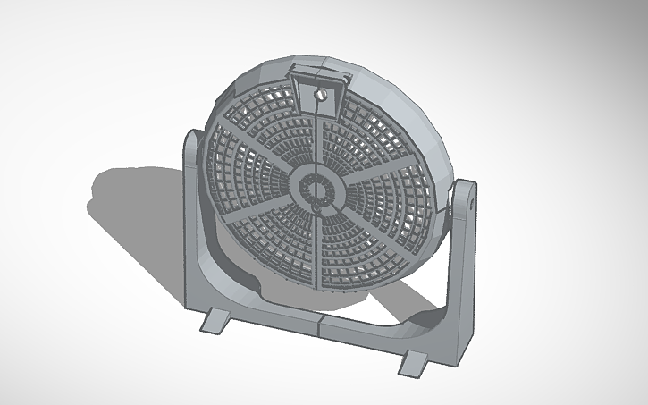 3D design Coolmaster fan replica - Tinkercad