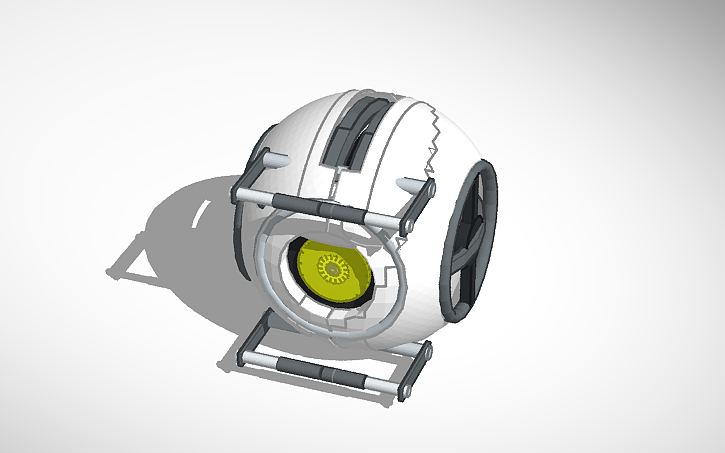 3D design glados core - Tinkercad