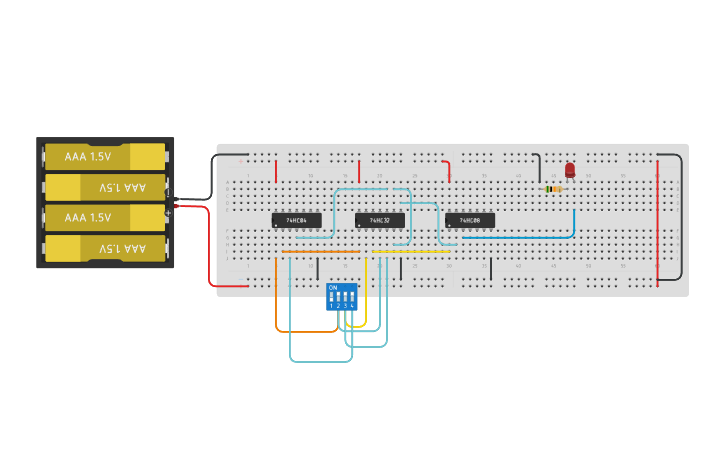 Circuit design Modul 7 - Tinkercad