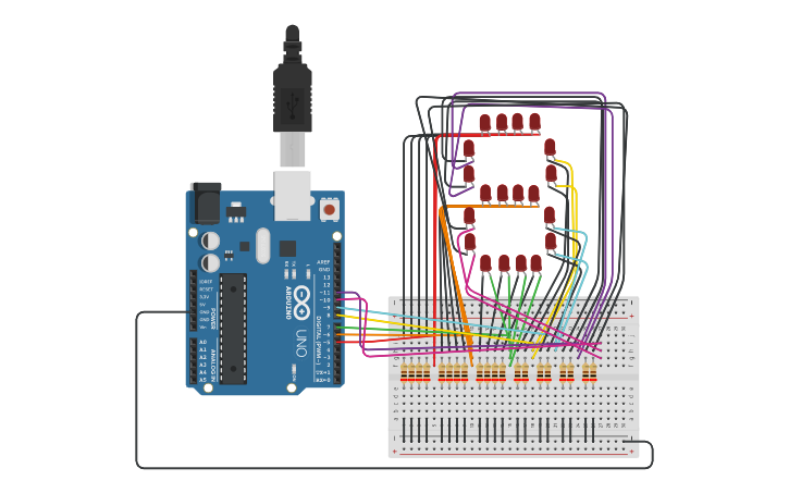 Circuit Design Tp 9 Contador Decimal Tinkercad