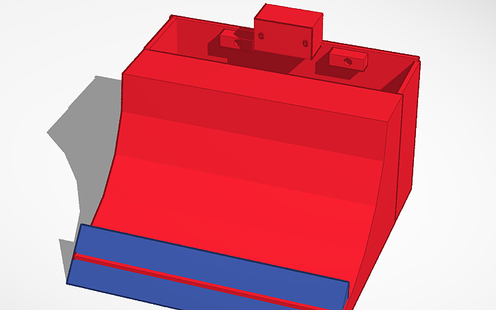 3D design Sumobot draft 1 - Tinkercad