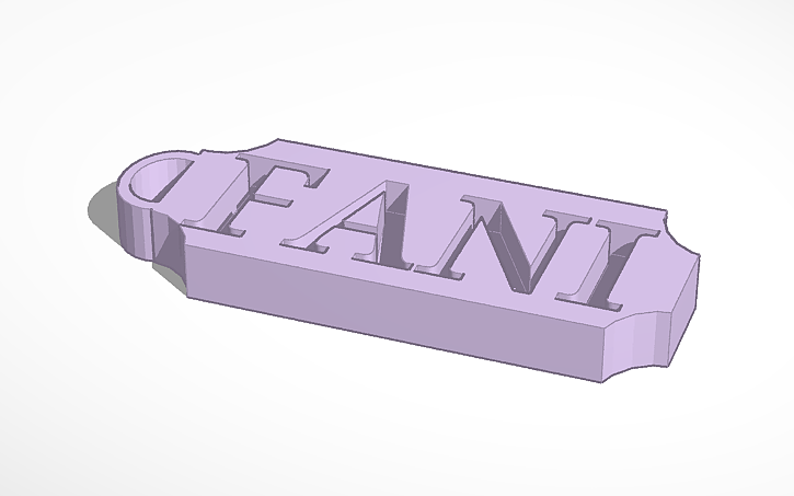 3D design SNSB_LLAVERO_408 | Tinkercad