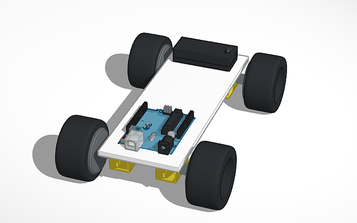 3D design Carro - Tinkercad