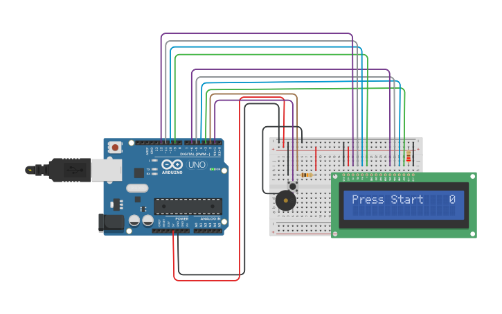 Circuit design Step by Step Project - Tinkercad
