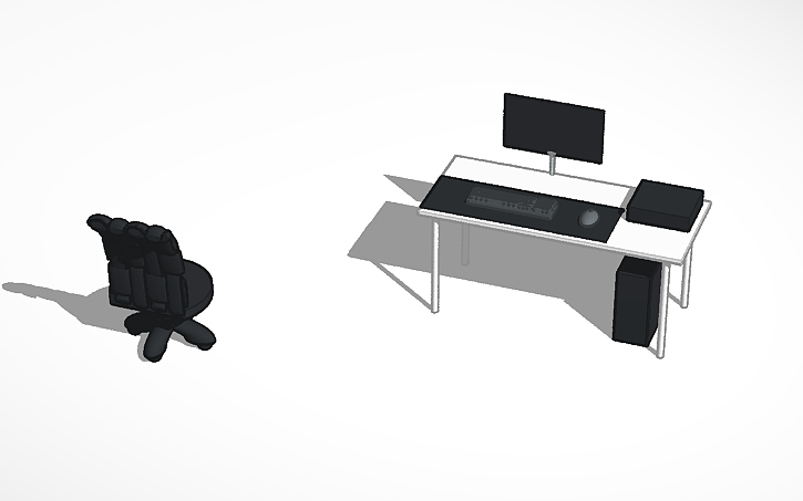 Drawn Gaming Set Using Computer Graphics Gaming Set Up Drawing - Mundopiagarcia