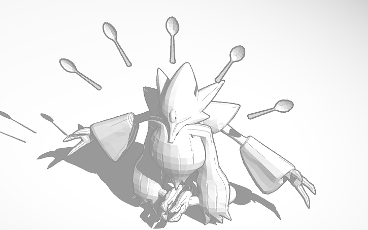 Mega Alakazam 3D