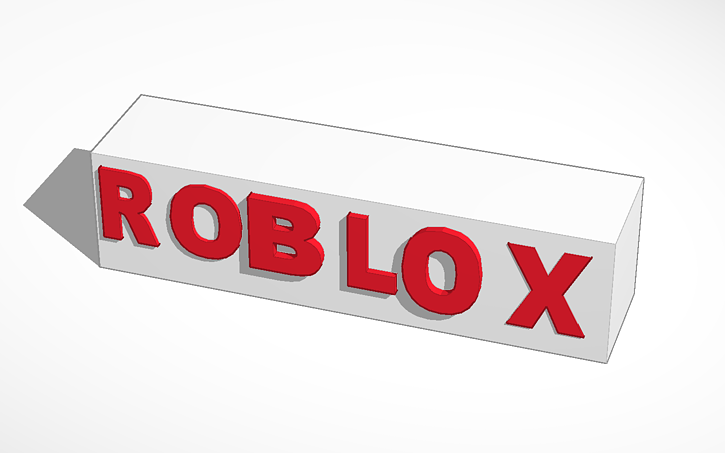Mighty Roblox Logo Tinkercad