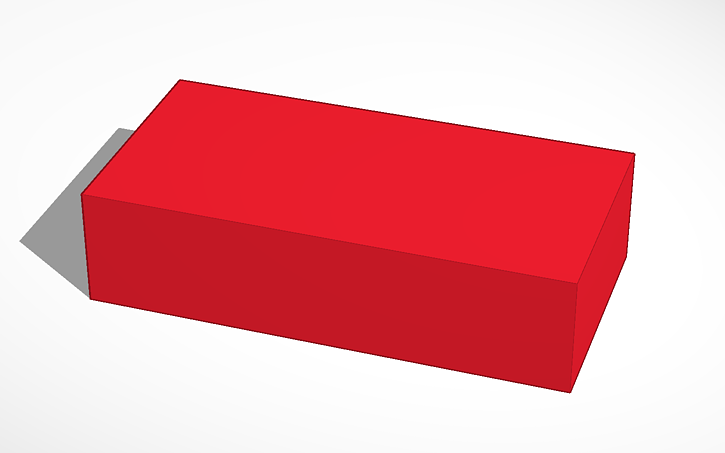 3D design Rectangle - Tinkercad