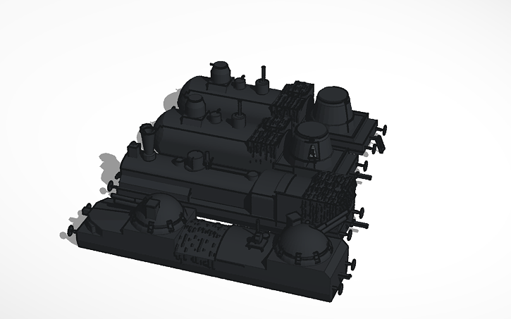 Bf1 Train 3D design BF1 - Armored Train! - Tinkercad
