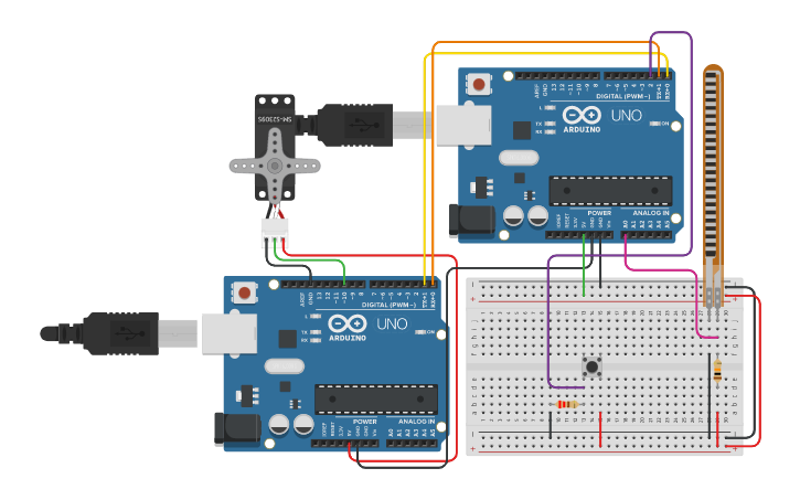 Circuit design UART Assignment Task#2 - Tinkercad