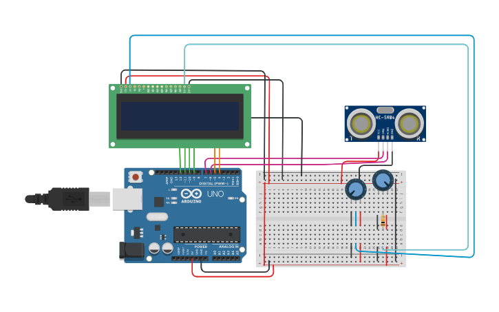 Circuit design Task #4 - Tinkercad