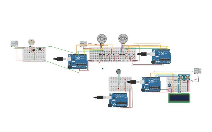 Circuit design Capstone Motors | Tinkercad