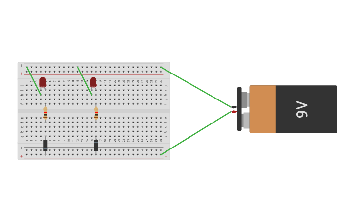Circuit design practica 10 - Tinkercad
