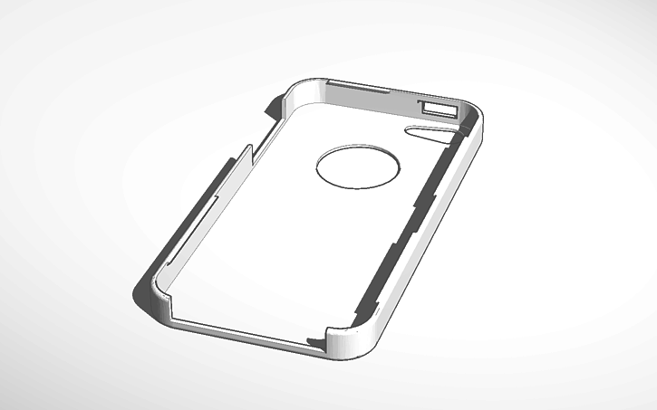3D Design IPhone Se Case Tinkercad