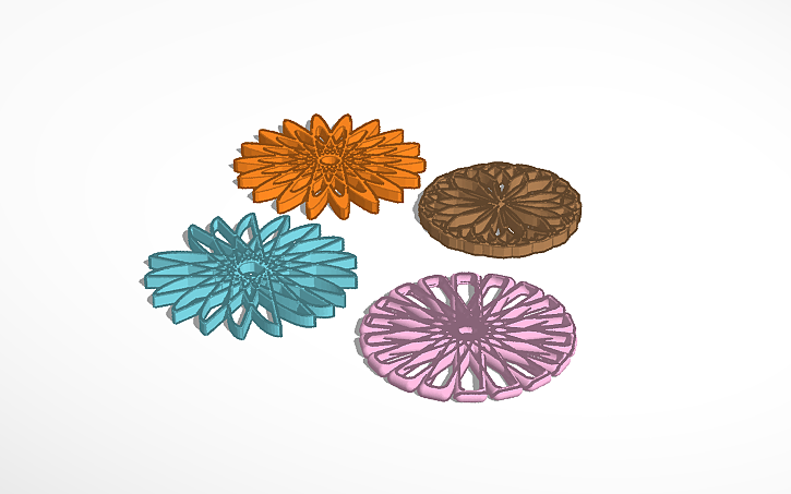3D design подставка - Tinkercad