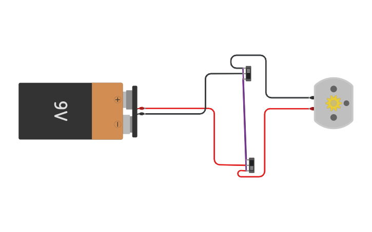 Circuit design Inversor motor - Tinkercad