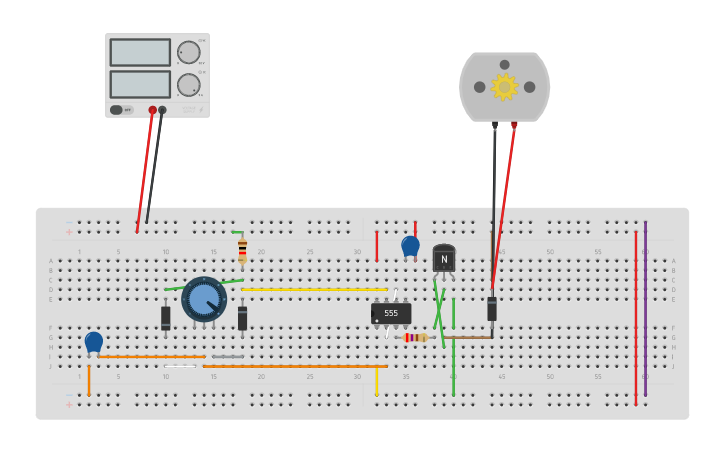 Circuit design sensor - Tinkercad
