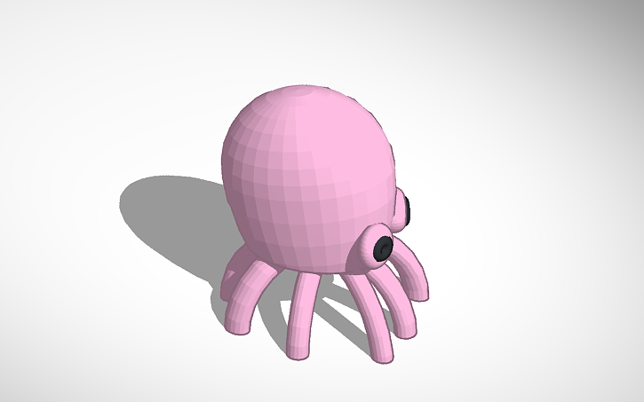 3D design Octopus | Tinkercad