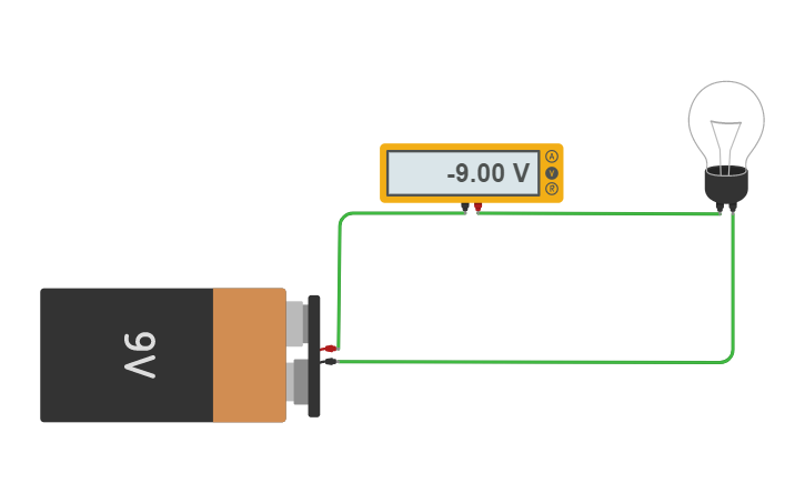 Circuit design 3. Current measure - Tinkercad