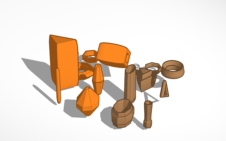 3D Design Copy Of 563E Set LWH Multiple Extensions Tinkercad