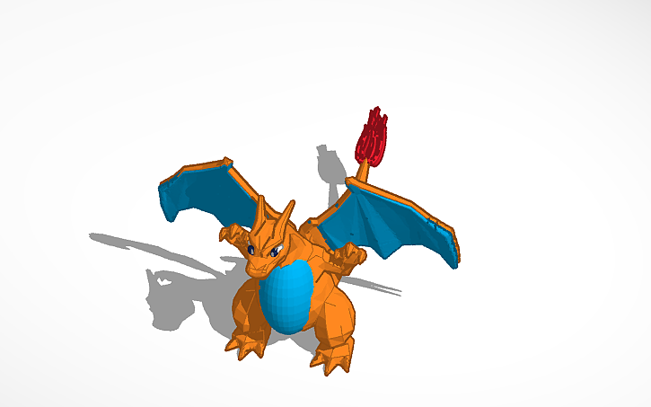 3D design Dragon - Tinkercad