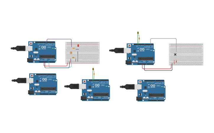 Circuit design Taller 2 - Arduino - Tinkercad